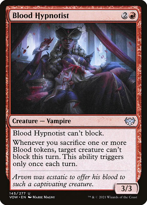 Blood hypnotist - VOW - U