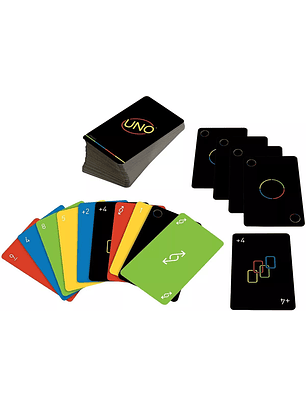 UNO Juego de Cartas Minimalista