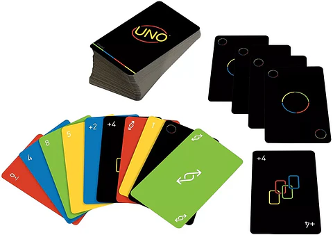 UNO Juego de Cartas Minimalista