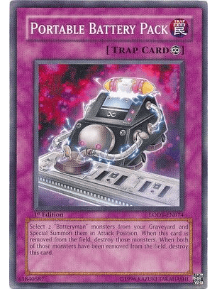 Portable Battery Pack - LODT-EN074 - Common