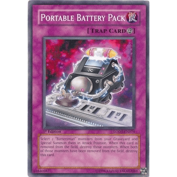 Portable Battery Pack - LODT-EN074 - Common