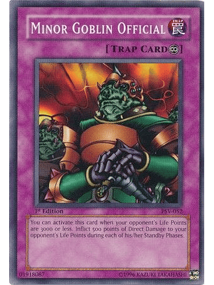 Minor Goblin Official - PSV-052 - Common