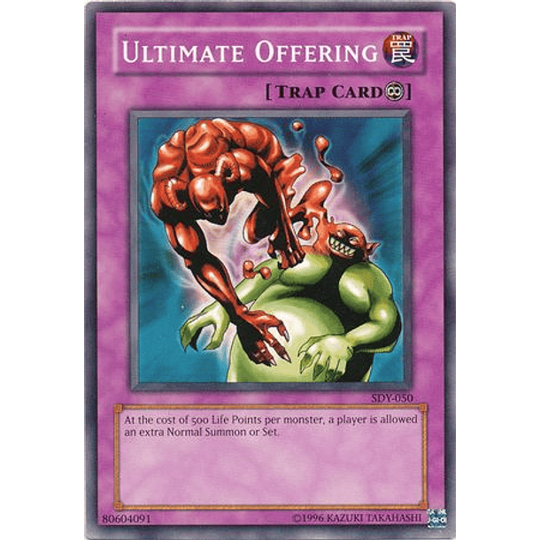 Ultimate Offering - SDY-050 - Common