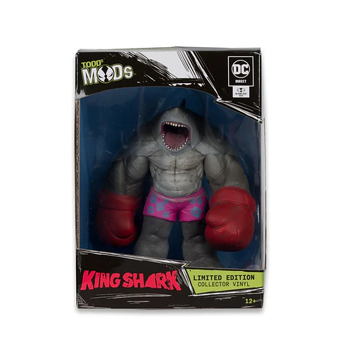 King Shark (Todd's Mods) Limited Edition Collector Vinyl 4.5" Posed Figure