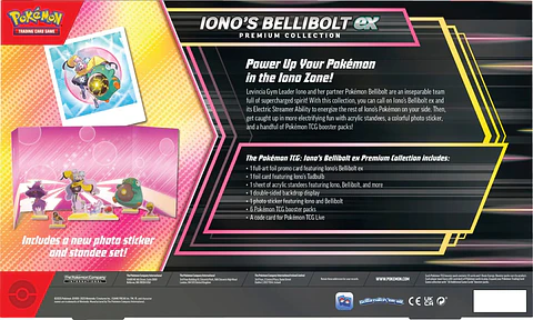  Pokemon TCG: Ionos Bellibolt ex Premium Collection