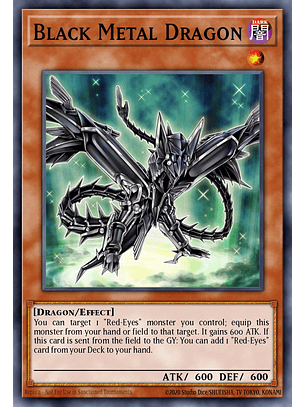 Black Metal Dragon - RA04-EN016