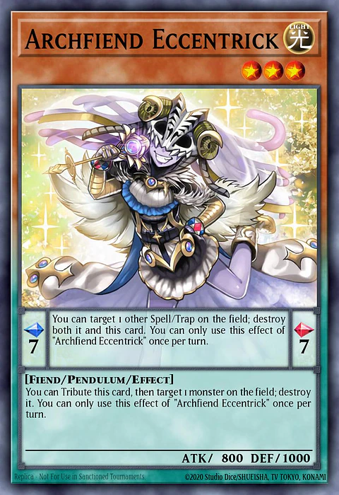 Archfiend Eccentrick - RA04-EN017