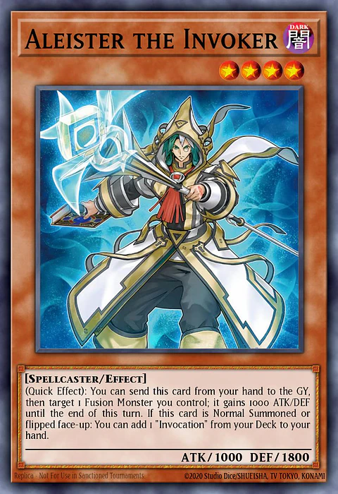 Aleister the Invoker (alternate artwork) - RA04-EN024