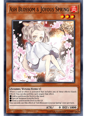 Ash Blossom & Joyous Spring (alternate artwork) - RA04-EN025