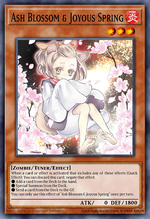 Ash Blossom & Joyous Spring (alternate artwork) - RA04-EN025