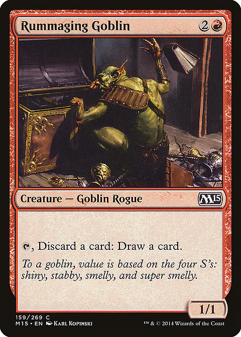 Rummaging goblin - M15 - C