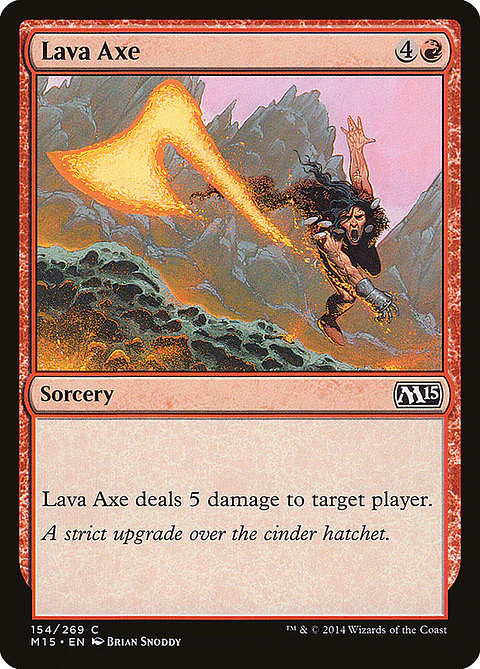 Lava axe - M15 - C