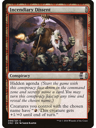 Incendiary dissent - CN2 - C