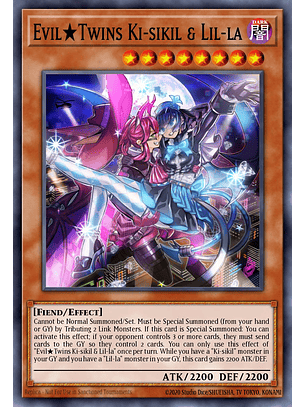 Evil★Twins Ki-sikil & Lil-la - RA04-EN037