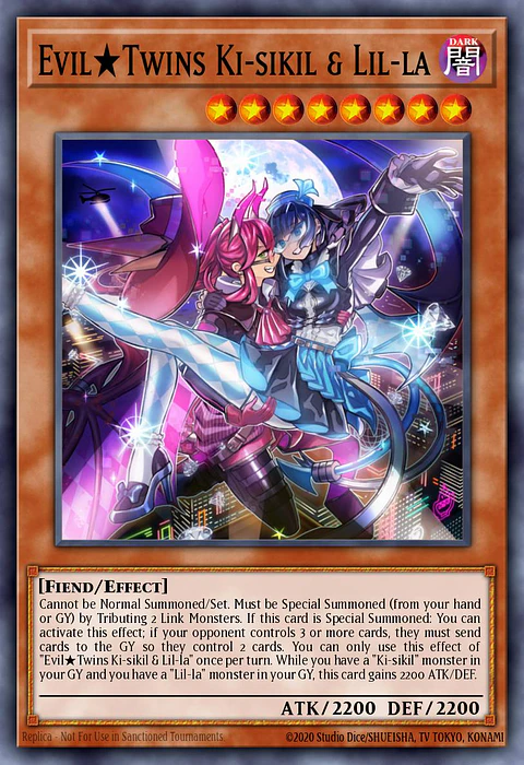 Evil★Twins Ki-sikil & Lil-la - RA04-EN037