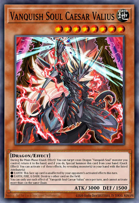 Vanquish Soul Caesar Valius - RA04-EN046 