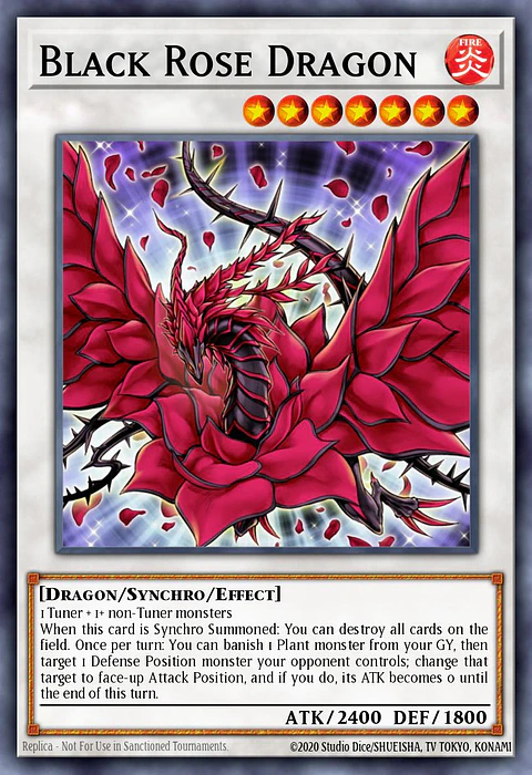Black Rose Dragon - RA04-EN057