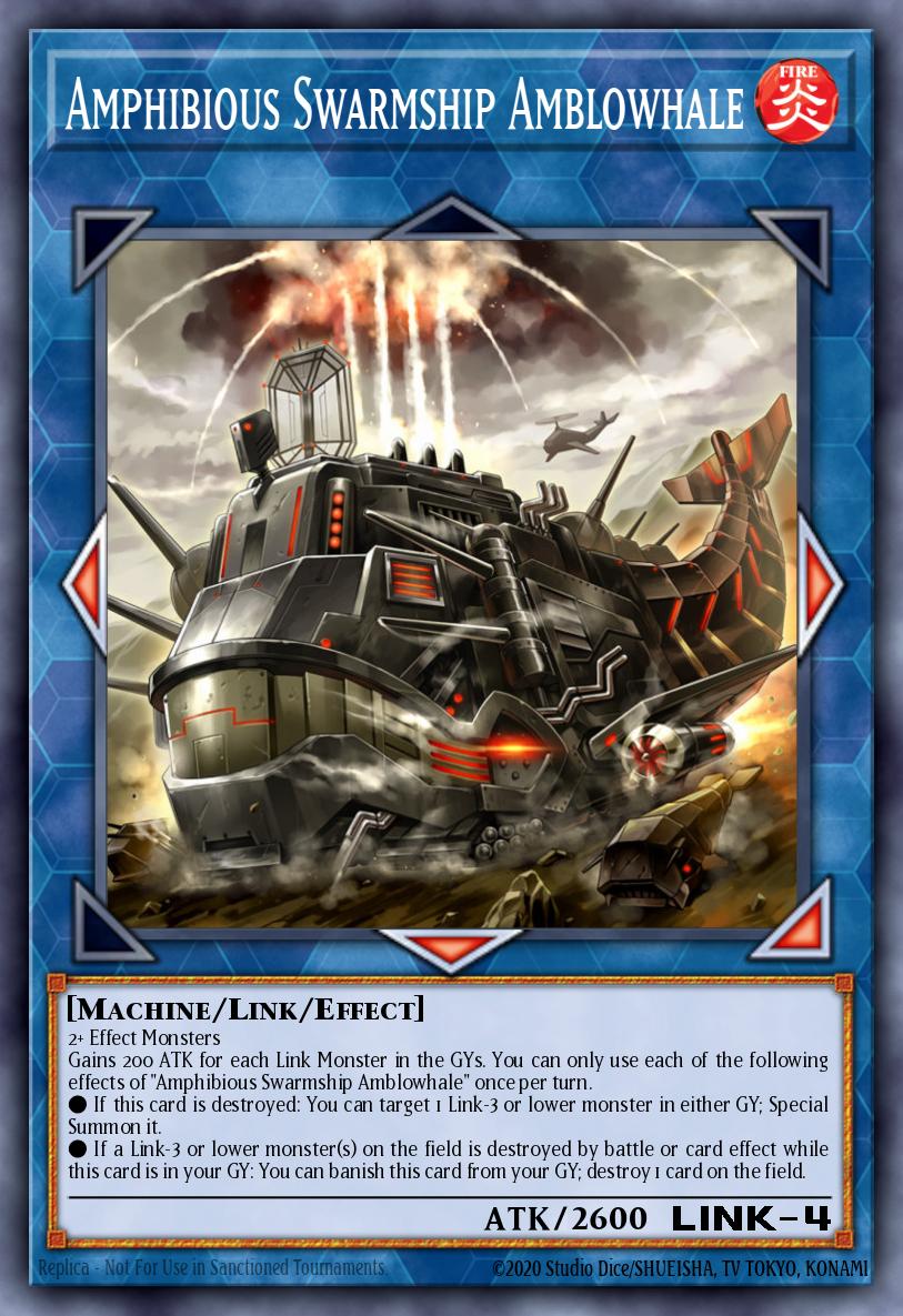 Amphibious Swarmship Amblowhale - RA04-EN077 1