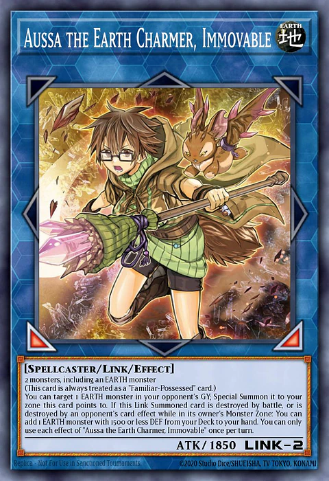 Aussa the Earth Charmer, Immovable - RA04-EN078