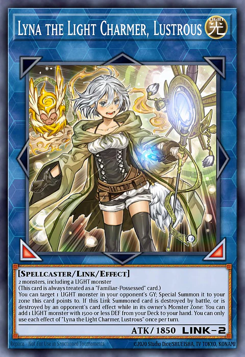 Lyna the Light Charmer, Lustrous - RA04-EN081