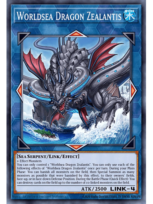 Worldsea Dragon Zealantis - RA04-EN082