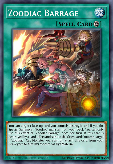 Zoodiac Barrage - RA04-EN091