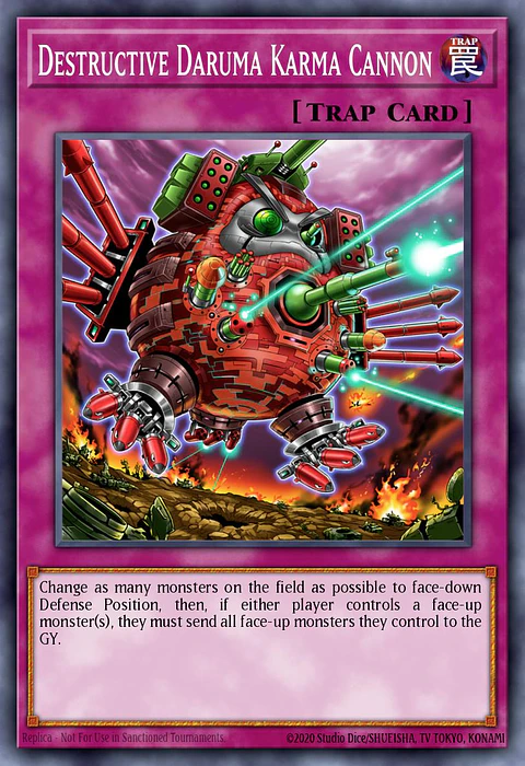 Destructive Daruma Karma Cannon - RA04-EN103