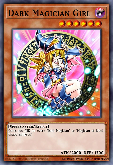 Dark Magician Girl - (3rd artwork) - RA04-EN107 