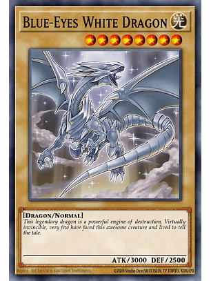 Blue-Eyes White Dragon (7th artwork) - RA04-EN108