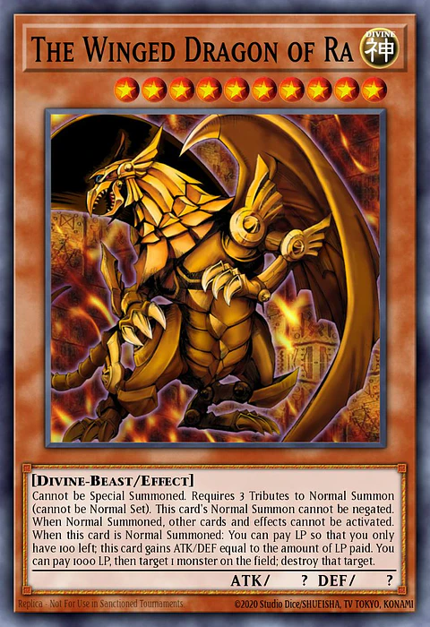 The Winged Dragon of Ra - RA04-EN118