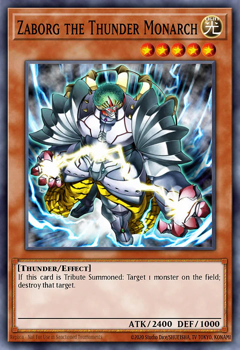 Zaborg the Thunder Monarch - RA04-EN125