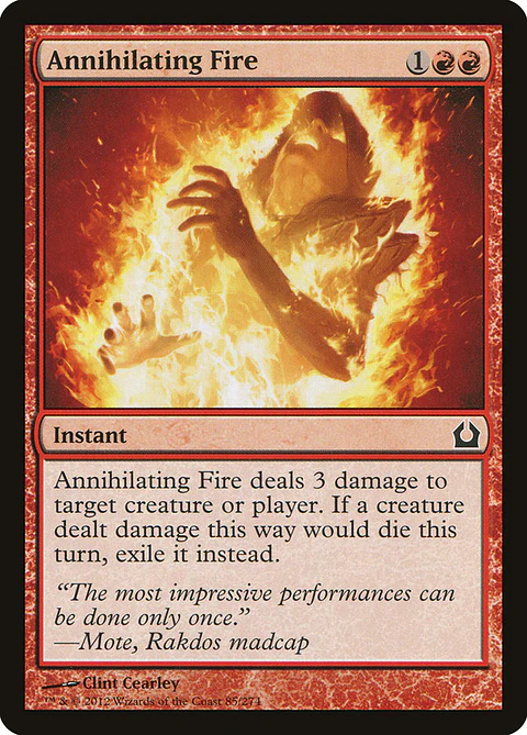 Annihilating fire - RTR - C