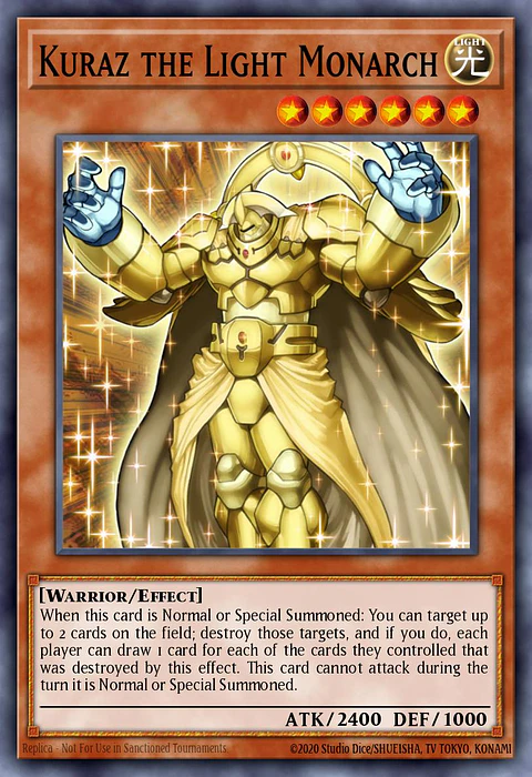 Kuraz the Light Monarch - RA04-EN133