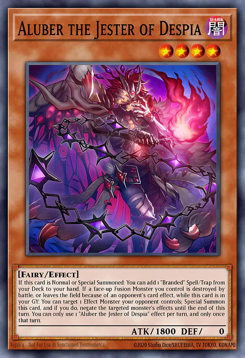 Aluber the Jester of Despia - RA04-EN038