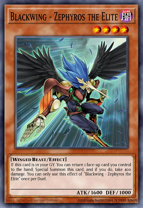 Blackwing - Zephyros the Elite - RA04-EN145