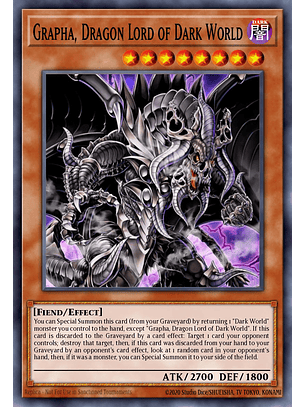 Grapha, Dragon Lord of Dark World - RA04-EN159