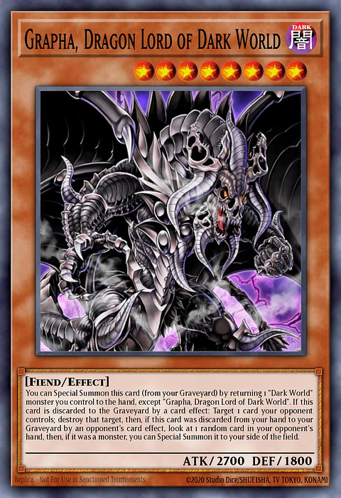 Grapha, Dragon Lord of Dark World - RA04-EN159