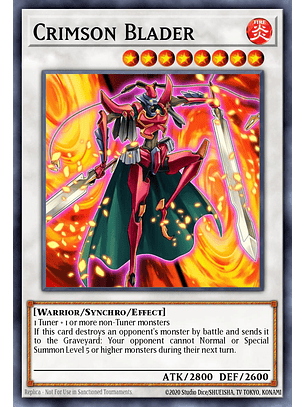 Crimson Blader - RA04-EN161