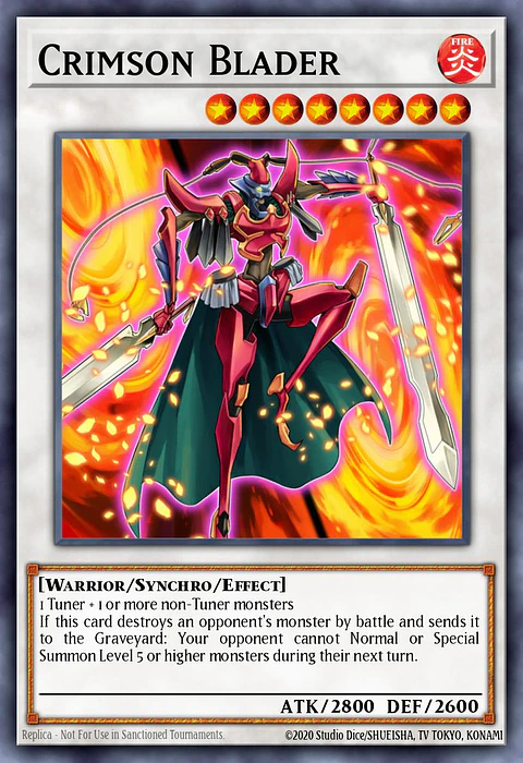 Crimson Blader - RA04-EN161