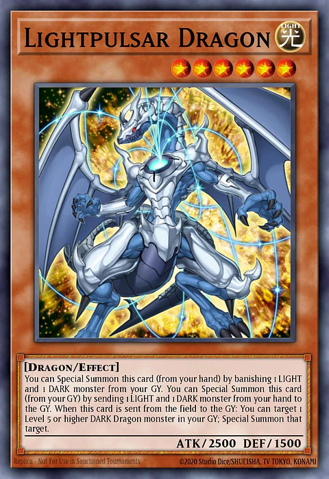Lightpulsar Dragon - RA04-EN176