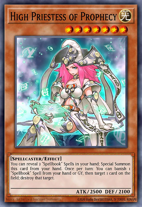 High Priestess of Prophecy - RA04-EN184