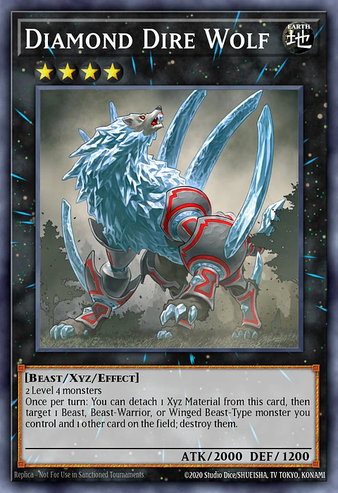 Diamond Dire Wolf - RA04-EN200
