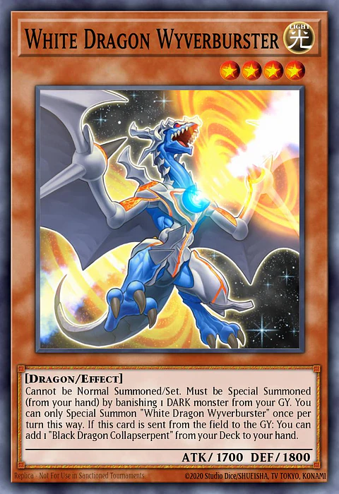 White Dragon Wyverburster - RA04-EN203
