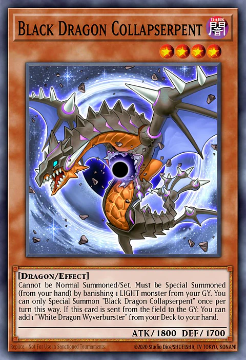 Black Dragon Collapserpent - RA04-EN204