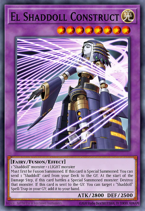 El Shaddoll Construct (alternate Artwork) - RA04-EN229