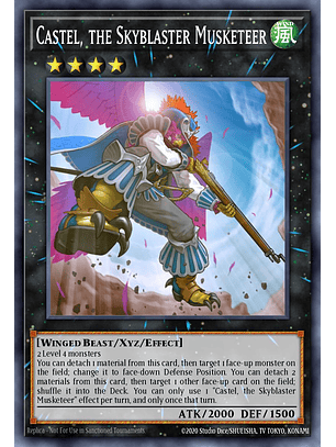 Castel, the Skyblaster Musketeer - RA04-EN230