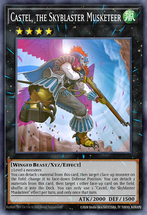 Castel, the Skyblaster Musketeer - RA04-EN230