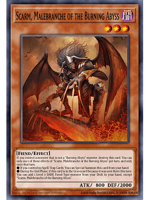 Scarm, Malebranche of the Burning Abyss - RA04-EN233