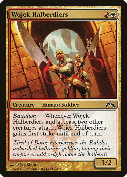 Wojek halberdiers - GTC - C