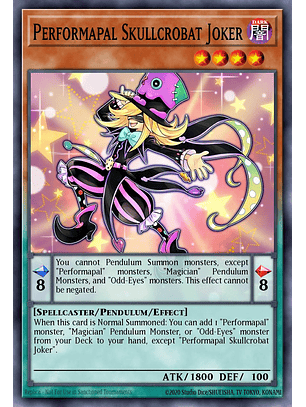 Performapal Skullcrobat Joker - RA04-EN257